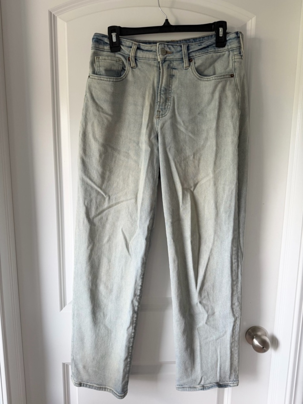 Women’s Old Navy OG High-Rise Loose Boyfriend Light Wash Denim Jeans